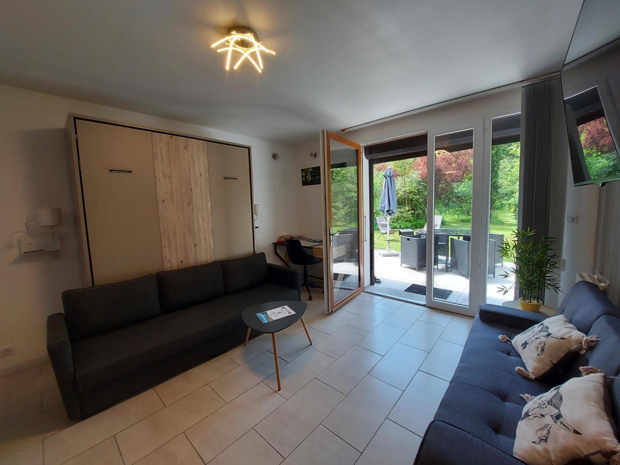 סנט-ז'וריו Rare, Cosy Studio Terrasse Au Coeur De St-Jorioz מראה חיצוני תמונה